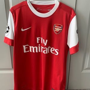 AUTHENTIC Arsenal Football Jersey Champions League.